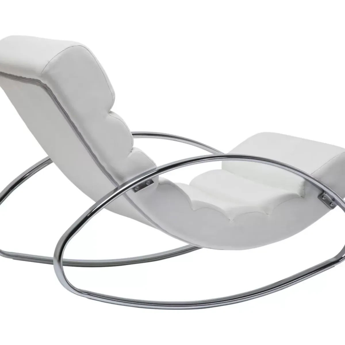 Schaukelsessel Manhattan White Sessel