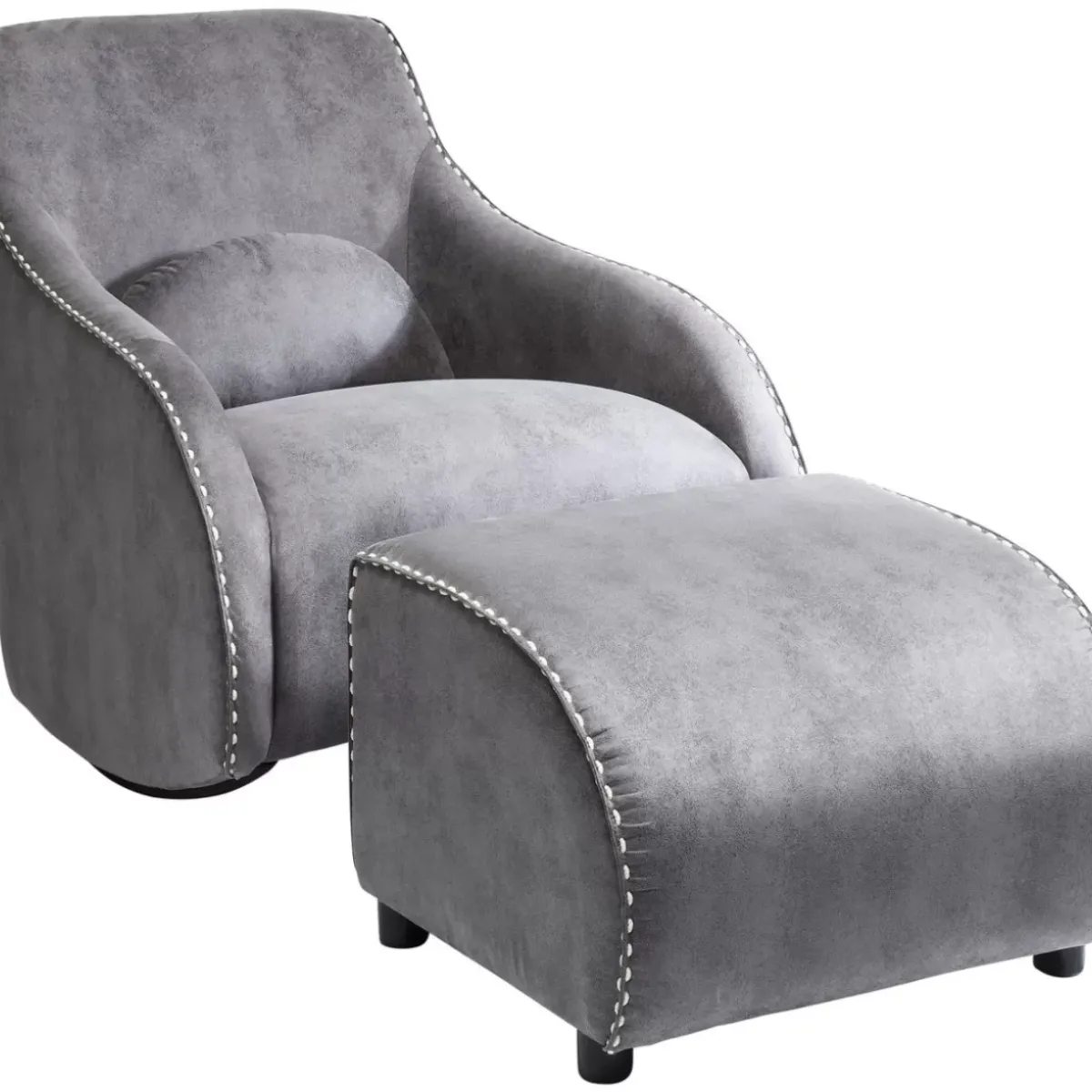 Outlet Schaukelsessel Swing Ritmo Vintage Grey Sessel