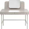 New Schminktisch Montieri Creme 125X53Cm Tische