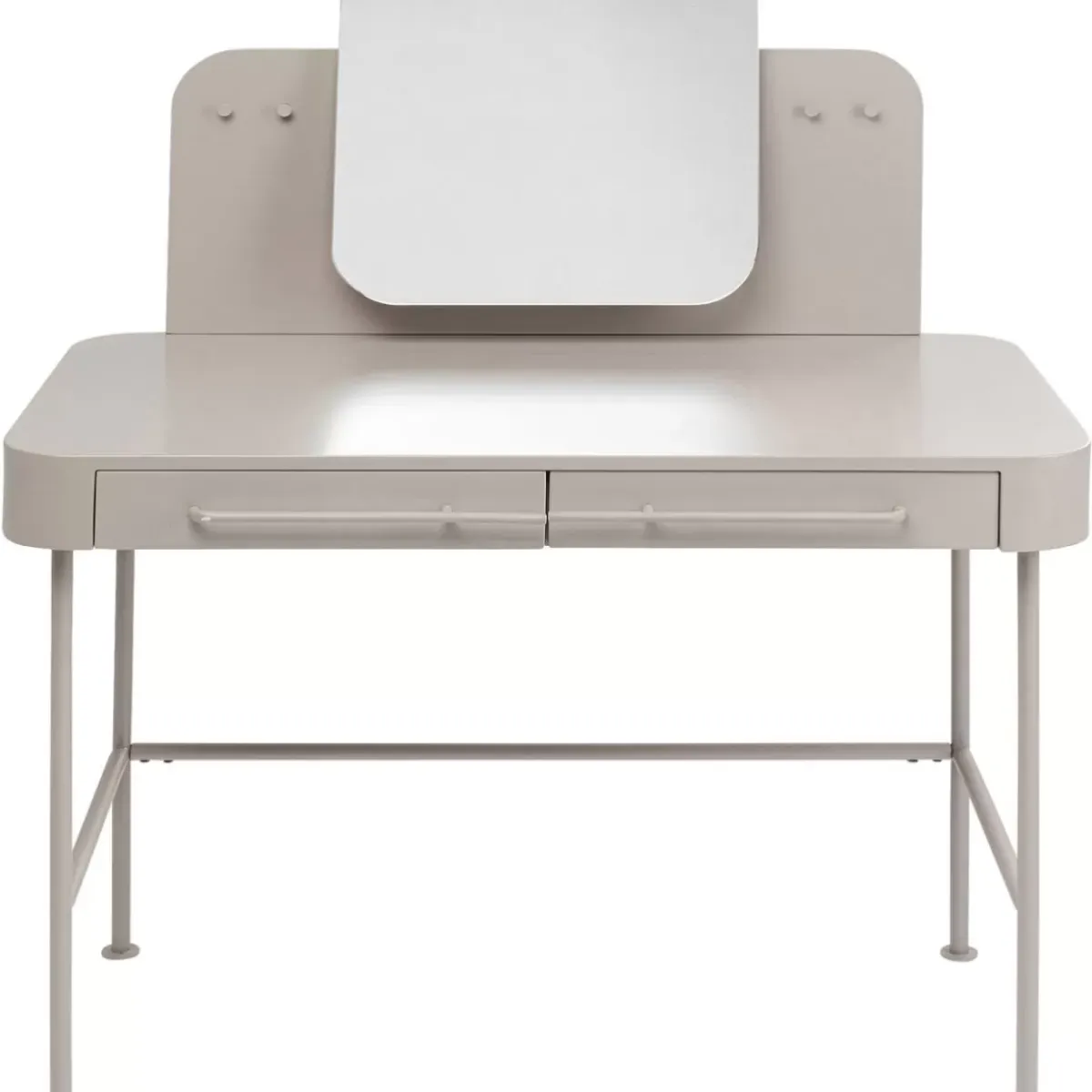 New Schminktisch Montieri Creme 125X53Cm Tische