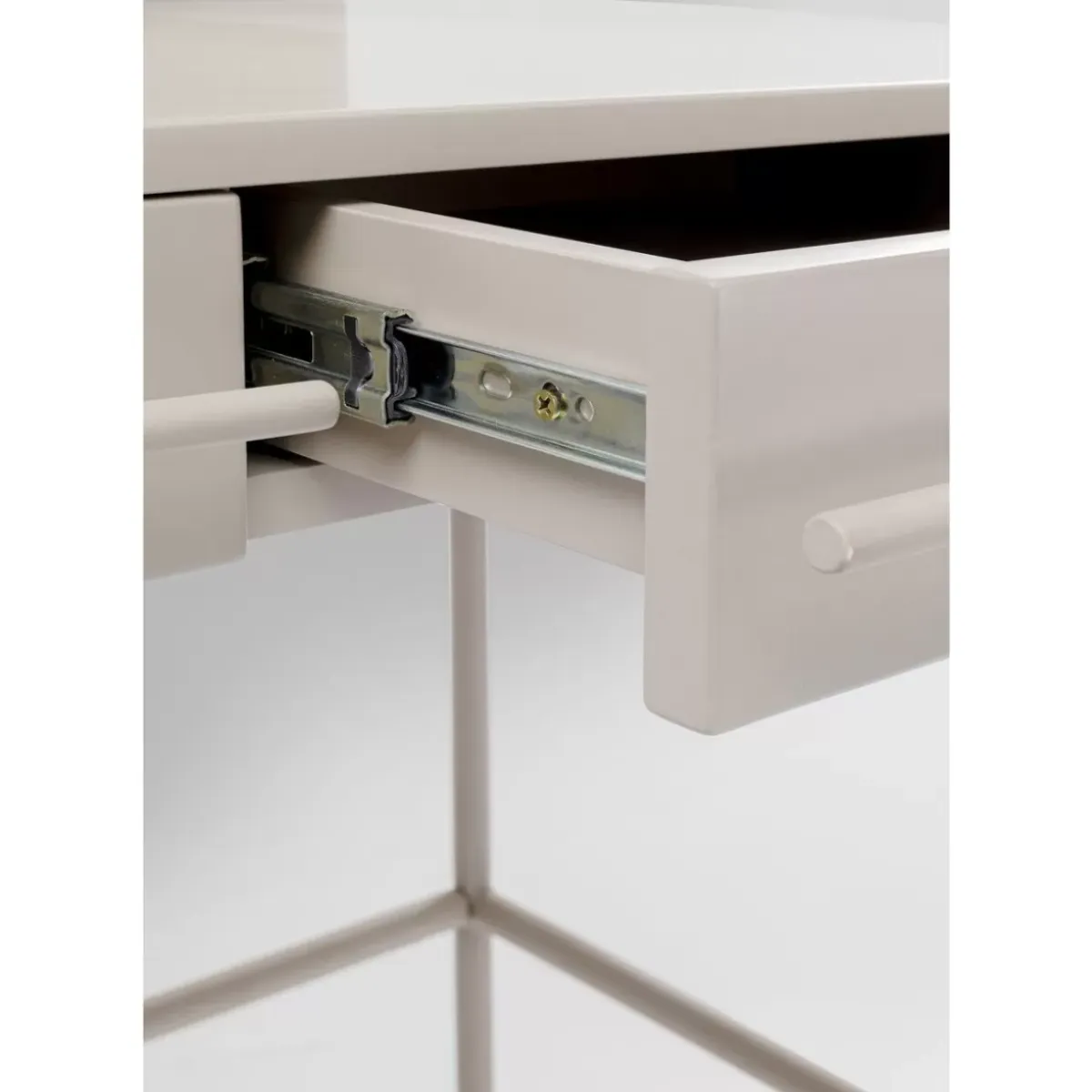 New Schminktisch Montieri Creme 125X53Cm Tische