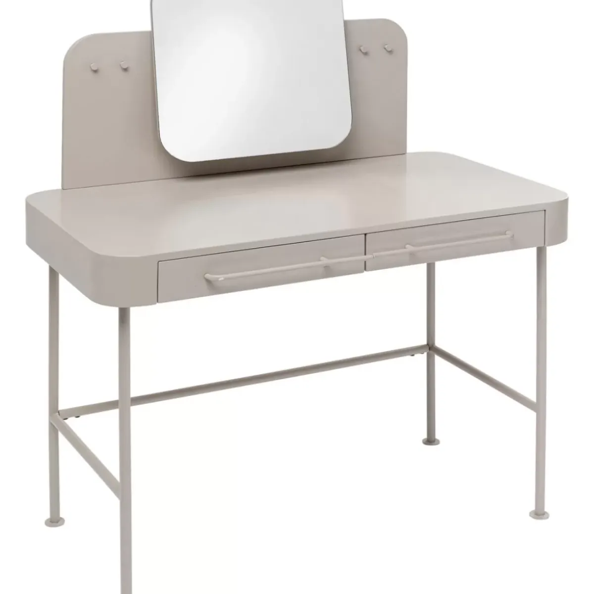 New Schminktisch Montieri Creme 125X53Cm Tische