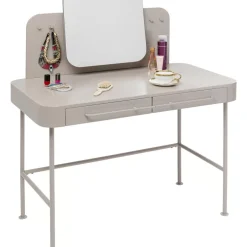 New Schminktisch Montieri Creme 125X53Cm Tische