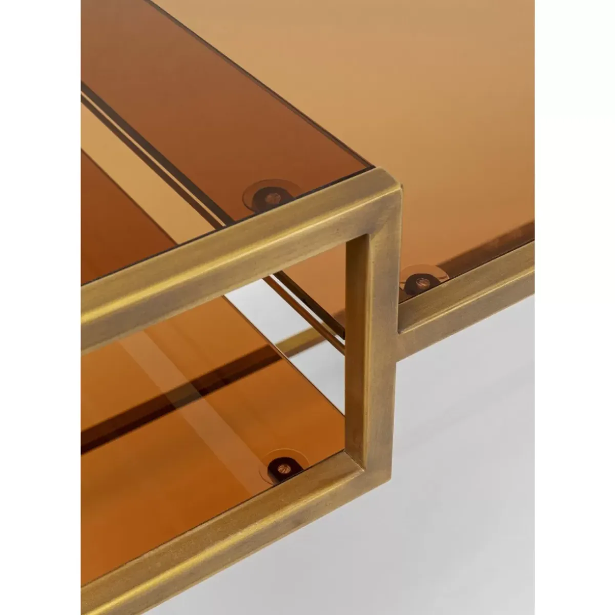 New Schreibtisch Loft Gold 134X60Cm Tische