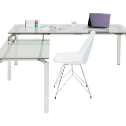 Best Schreibtisch Lorenco Chrom Winkelcombi 210X180Cm Tische