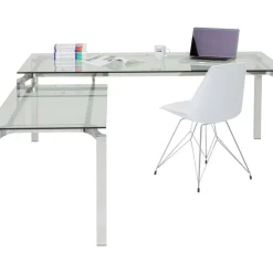 Best Schreibtisch Lorenco Chrom Winkelcombi 210X180Cm Tische