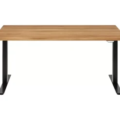 Online Schreibtisch Office Jackie Eiche Schwarz 160X80 Tische