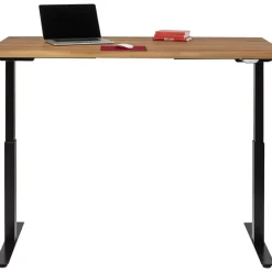 Online Schreibtisch Office Jackie Eiche Schwarz 160X80 Tische