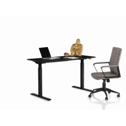 Sale Schreibtisch Office Smart Schwarz Schwarz 140X60 Tische