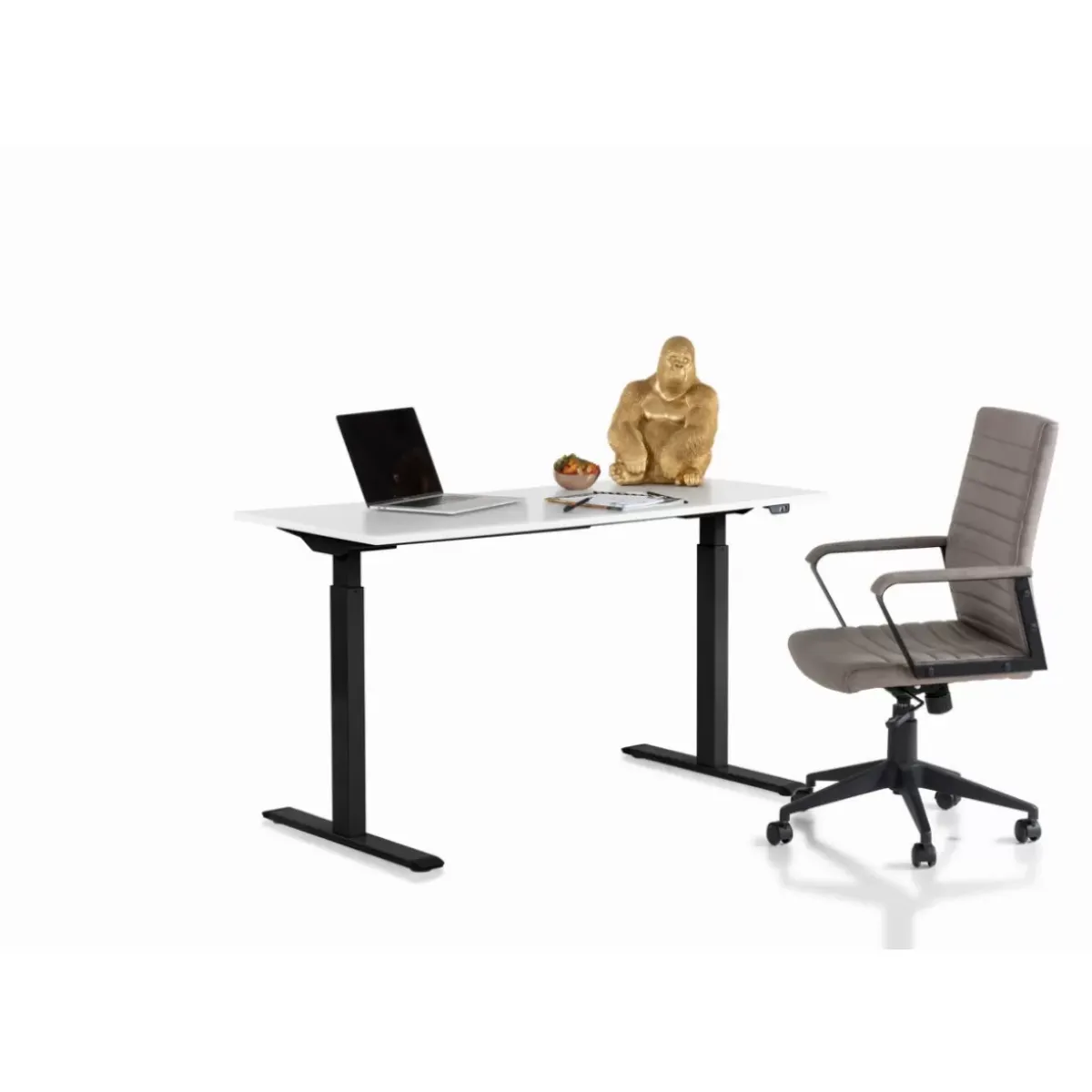 Online Schreibtisch Office Smart Schwarz Weis 160X80 Tische