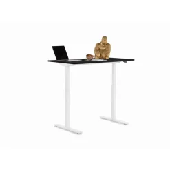 New Schreibtisch Office Smart Weis Schwarz 120X70 Tische