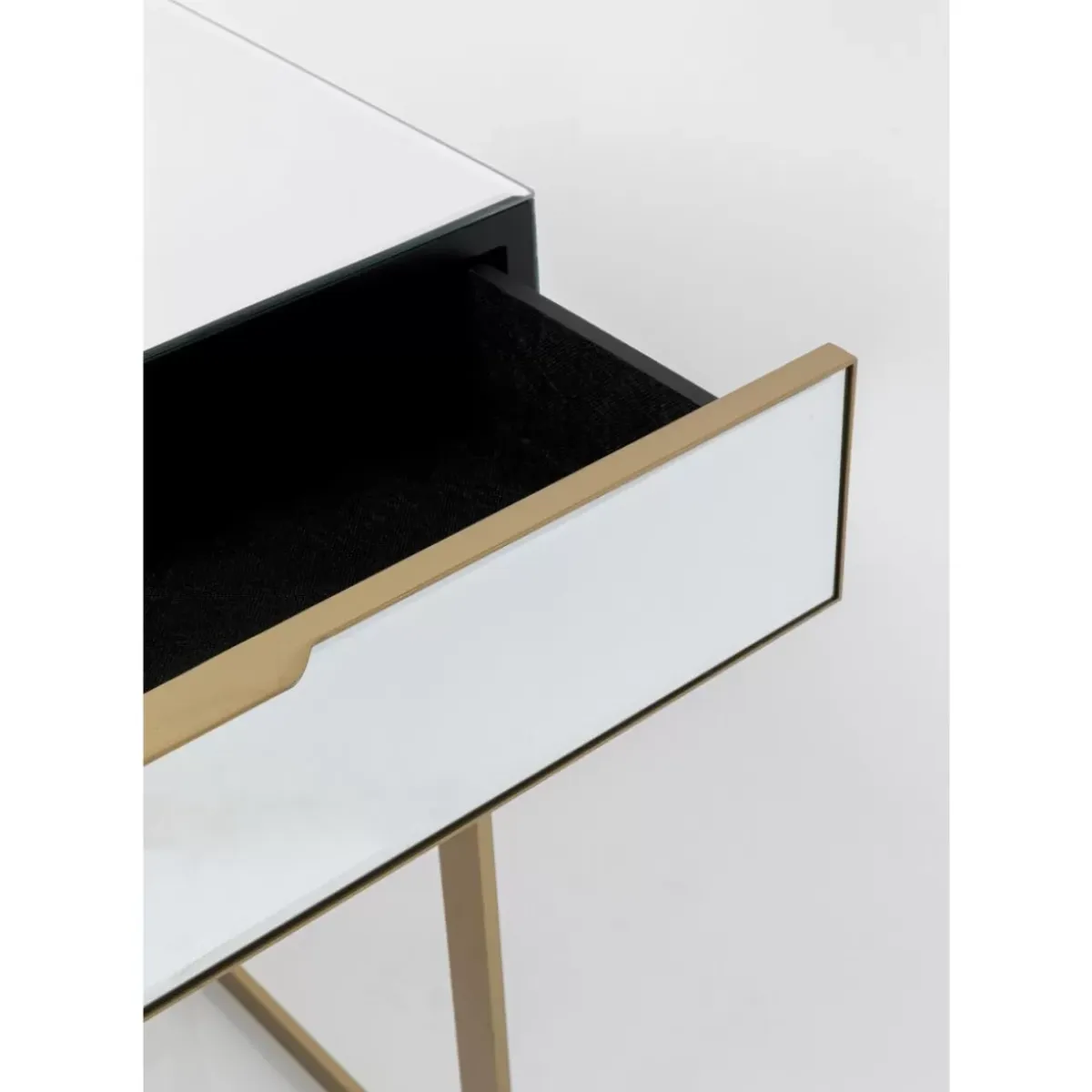 Discount Schreibtisch Soran Gold 120X50Cm Tische