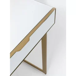 Discount Schreibtisch Soran Gold 120X50Cm Tische