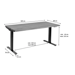 Best Schreibtisch Symphony 160X80 Tische