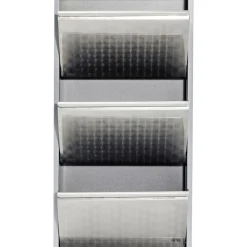 Schuhkipper Caruso 3-Er Silber/Geflext Kleinmöbel & Sonstiges