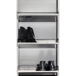 Schuhkipper Caruso 3-Er Silber/Geflext Kleinmöbel & Sonstiges
