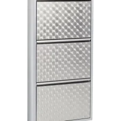 Schuhkipper Caruso 3-Er Silber/Geflext Kleinmöbel & Sonstiges