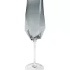 Clearance Sektglas Diamond Smoke Geschirr & Tischaccessoires