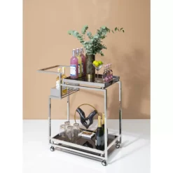 Best Servierwagen Barfly Silber Tische