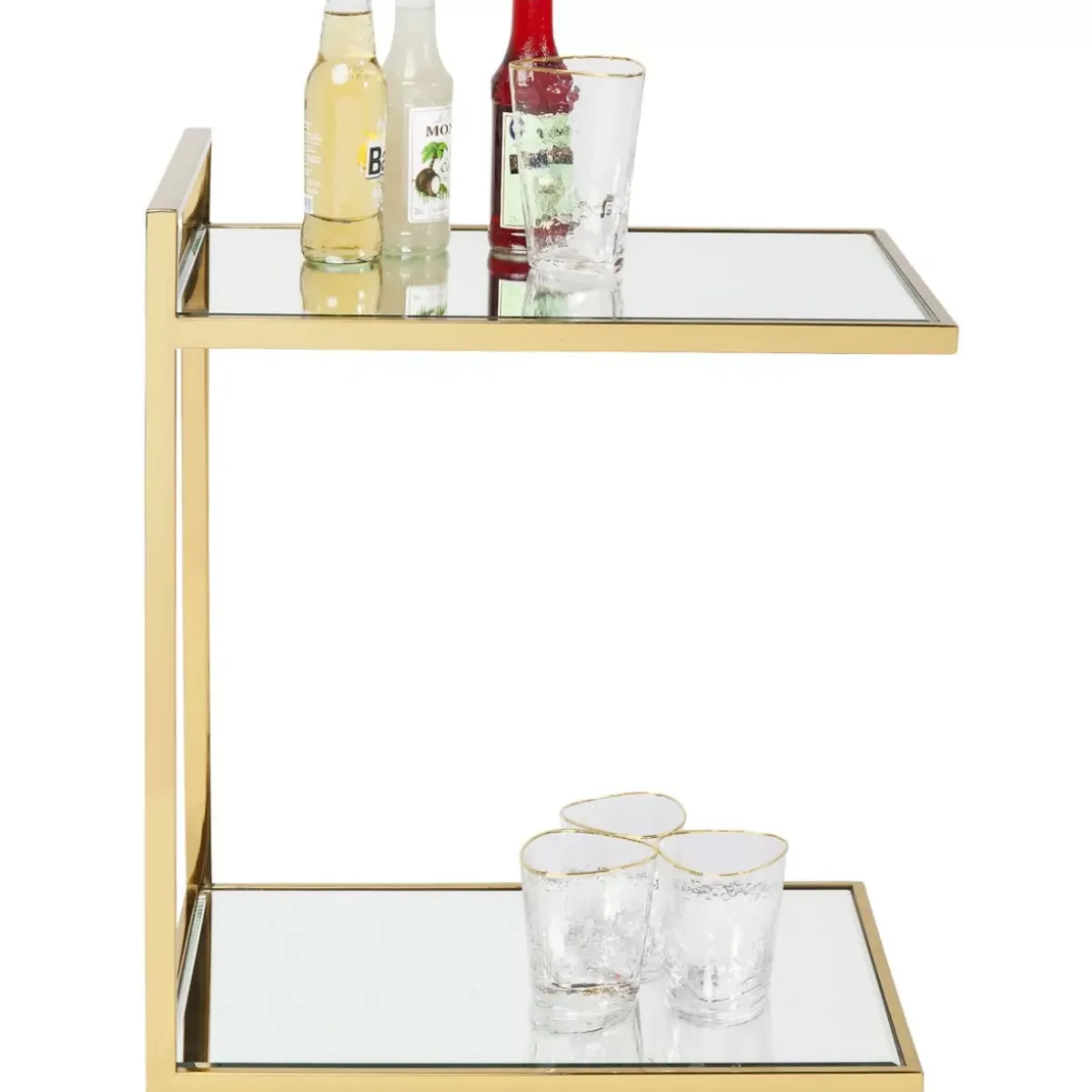 Outlet Servierwagen Classy Gold Tische