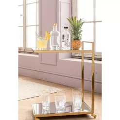 Outlet Servierwagen Classy Gold Tische