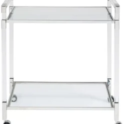 Servierwagen Josy Silber Tische