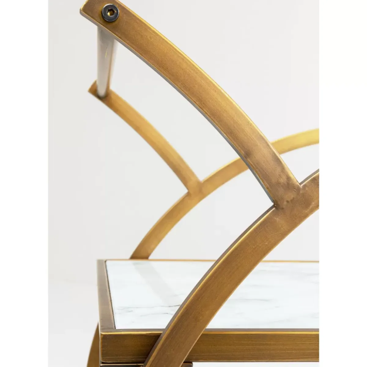 Servierwagen Loft Brass Tische