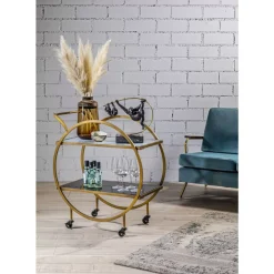 Servierwagen Loft Brass Tische