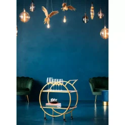 Servierwagen Loft Brass Tische