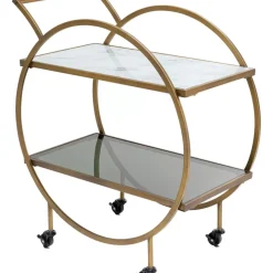 Servierwagen Loft Brass Tische
