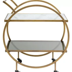 Servierwagen Loft Brass Tische