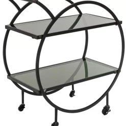 Servierwagen Loft Schwarz Tische