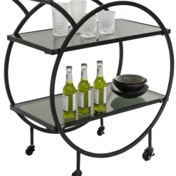 Servierwagen Loft Schwarz Tische