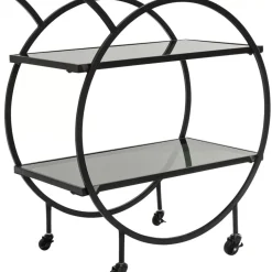 Servierwagen Loft Schwarz Tische