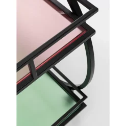 Sale Servierwagen Rainbow Rund Tische
