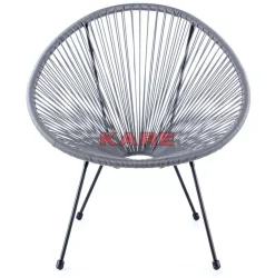 Hot Sessel Acapulco Grau Outdoormöbel