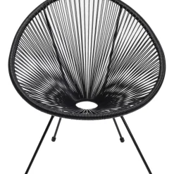 Online Sessel Acapulco Schwarz Outdoormöbel