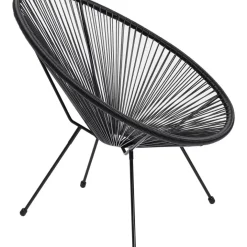 Online Sessel Acapulco Schwarz Outdoormöbel