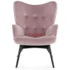 Best Sessel Black Vicky Velvet Rose Sessel