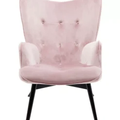 Best Sessel Black Vicky Velvet Rose Sessel