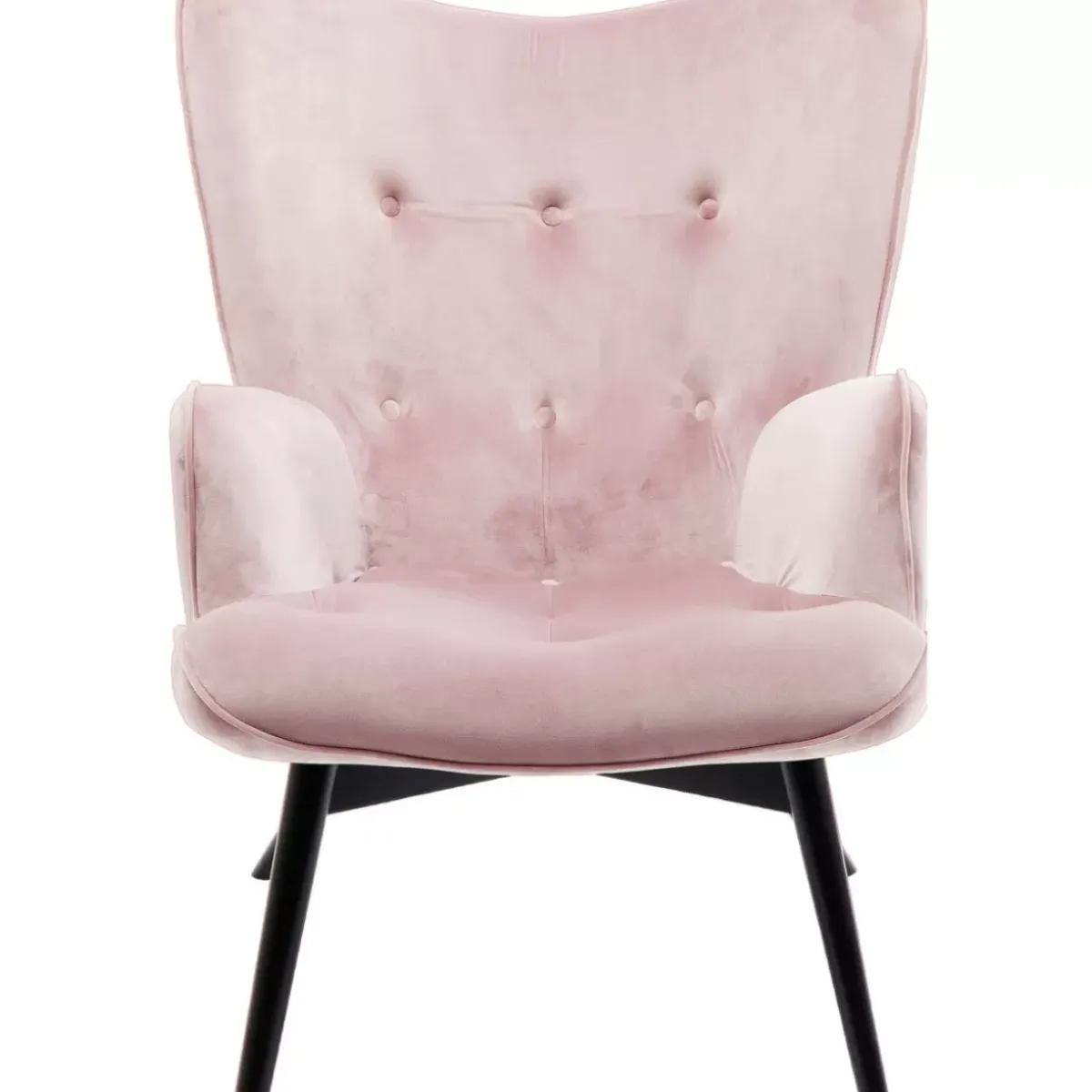 Best Sessel Black Vicky Velvet Rose Sessel