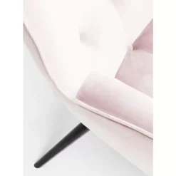 Best Sessel Black Vicky Velvet Rose Sessel