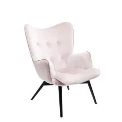 Best Sessel Black Vicky Velvet Rose Sessel