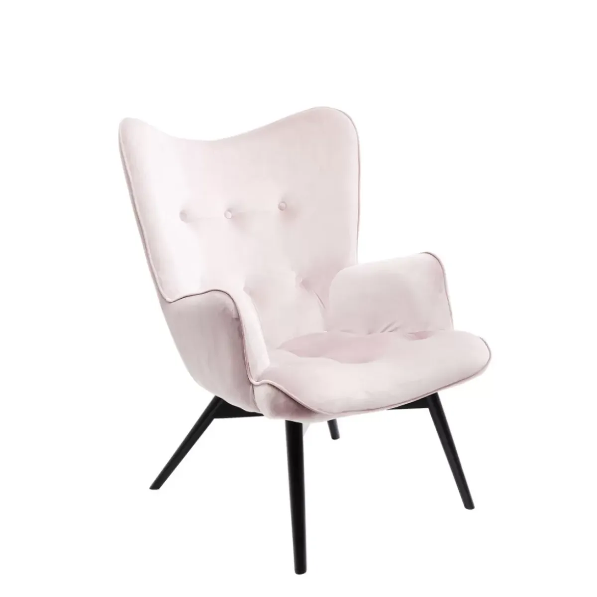 Best Sessel Black Vicky Velvet Rose Sessel