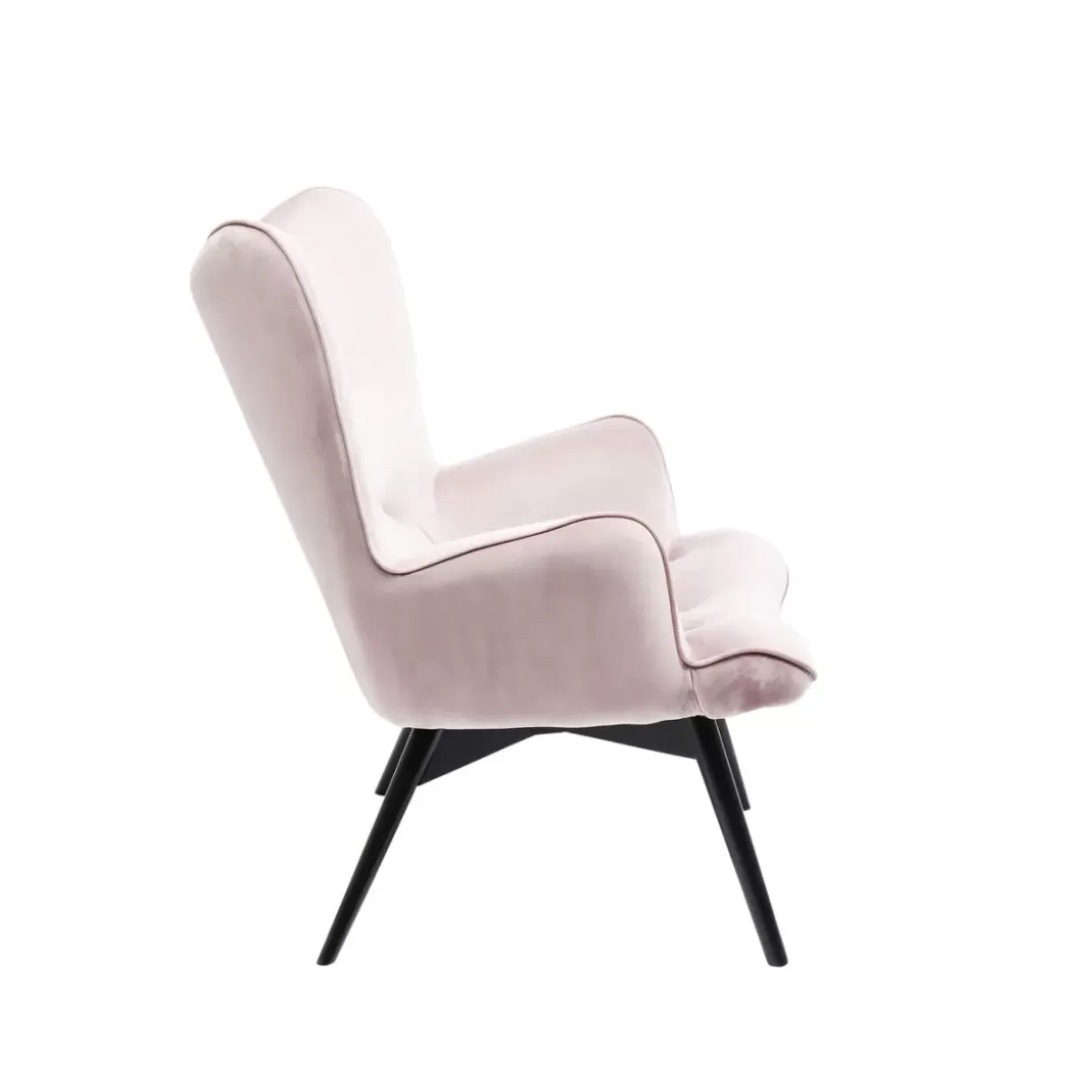 Best Sessel Black Vicky Velvet Rose Sessel