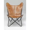 Sessel California Leder Braun Sessel