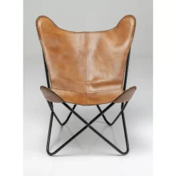 Sessel California Leder Braun Sessel