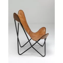 Sessel California Leder Braun Sessel