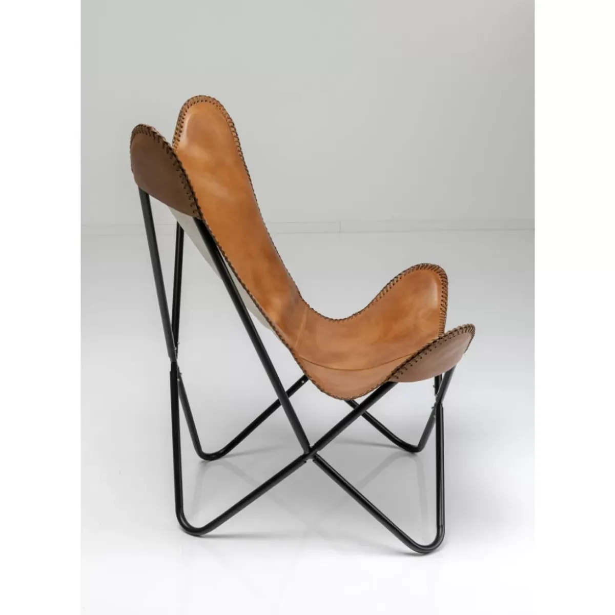 Sessel California Leder Braun Sessel