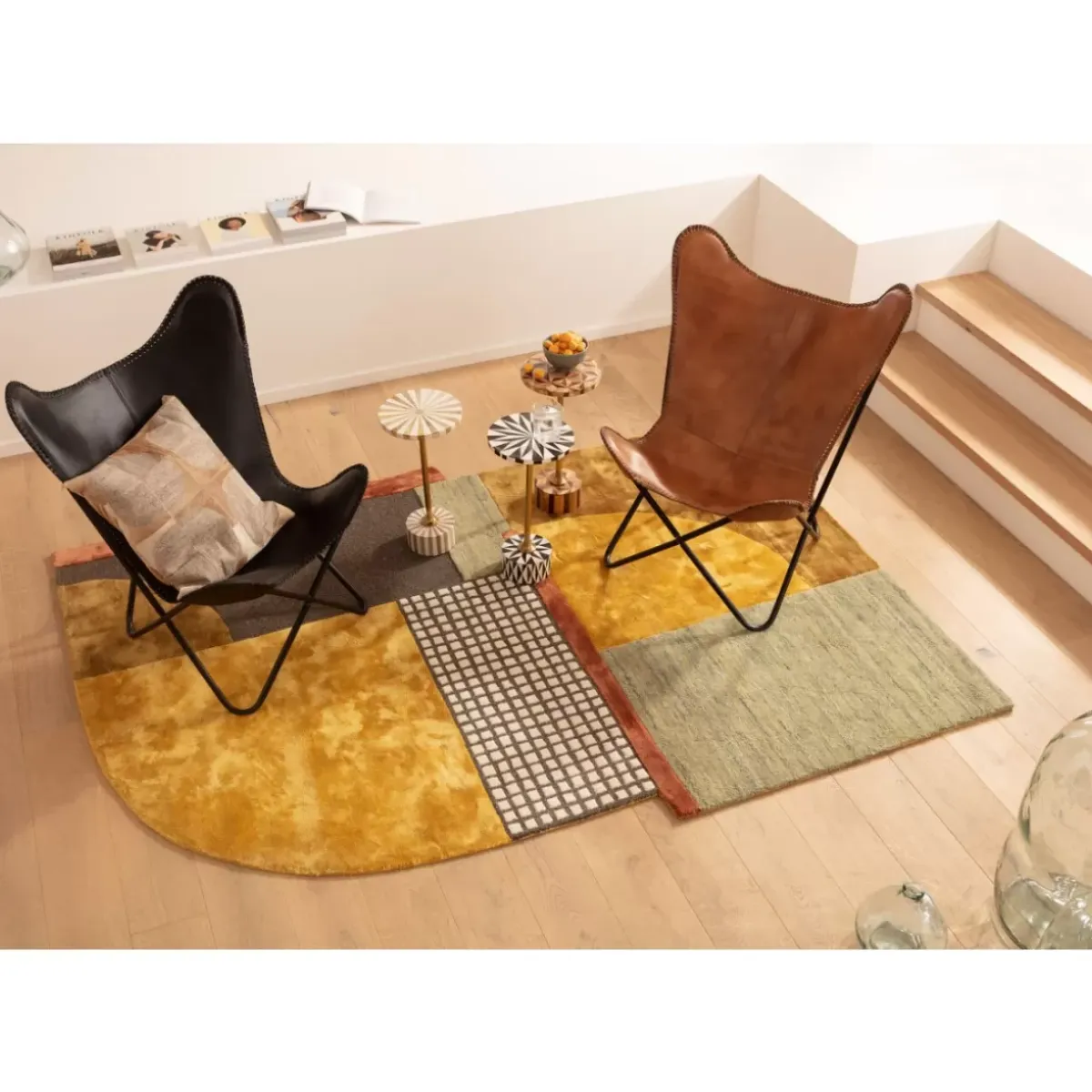 Sessel California Leder Braun Sessel